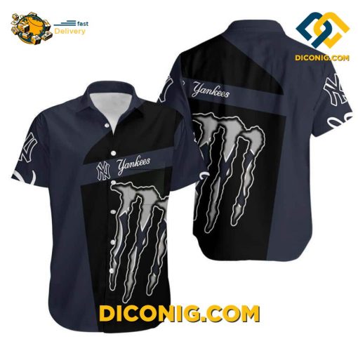 MLB New York Yankees Monster Energy Hawaiian Shirt