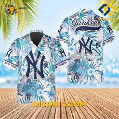 new york yankees hawaiian shirt ocean breeze