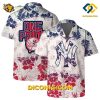 MLB New York Yankees Hawaiian Shirt Custom One Pride Floral