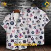 MLB New York Yankees Hawaiian Shirt Custom Pinstripe Pride