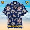 MLB New York Yankees Hawaiian Shirt Custom Retro Pennants