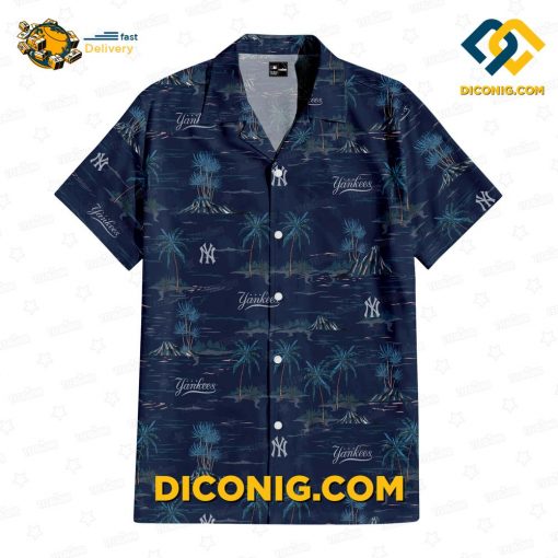 MLB New York Yankees Hawaiian Shirt Custom Summer Island