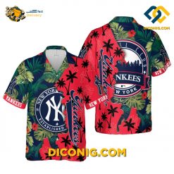 MLB New York Yankees Hawaiian Shirt Custom Tropical Allure