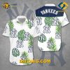 MLB New York Yankees Hawaiian Shirt Custom Tropical Breeze White