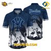 MLB New York Yankees Hawaiian Shirt Custom Tropical Flamingo
