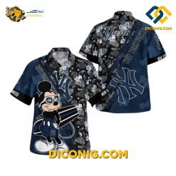 MLB New York Yankees Hawaiian Shirt Custom Tropical Mickey