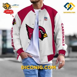 NFL Arizona Cardinals Bomber Jacket Custom Baseball Varsity