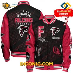NFL Atlanta Falcons Baseball Jacket Custom