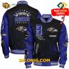 NFL Baltimore Ravens Baseball Jacket Custom