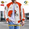 NFL Cleveland Browns Bomber Jacket Custom Baseball Varsity