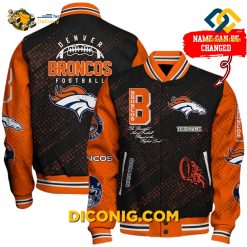 NFL Denver Broncos Baseball Jacket Custom