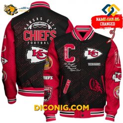 NFL Kansas City Chiefs Baseball Jacket Custom