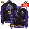 NFL Minnesota Vikings Baseball Jacket Custom