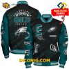 NFL Philadelphia Eagles Baseball Jacket Custom