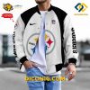 NFL Pittsburgh Steelers Bomber Jacket Custom Baseball Varsity