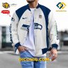 NFL Seattle Seahawks Bomber Jacket Custom Baseball Varsity