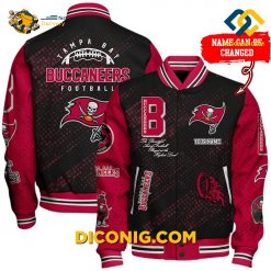 NFL Tampa Bay Buccaneers Baseball Jacket Custom