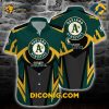 MLB Oakland Athletics Hawaiian Shirt Custom Dynamic Chevron