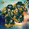 MLB Oakland Athletics Hawaiian Shirt Custom Golden Garden
