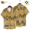 MLB Oakland Athletics Hawaiian Shirt Custom Golden Tribal Pattern
