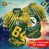 MLB Oakland Athletics Hawaiian Shirt Custom Starburst