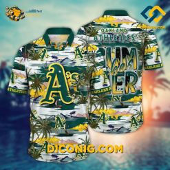 MLB Oakland Athletics Hawaiian Shirt Custom Summer Vibes
