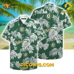 MLB Oakland Athletics Hawaiian Shirt Custom Tropical Paradise