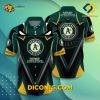 MLB Oakland Athletics Hawaiian Shirt Custom Vortex Chevron
