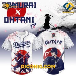 Ohtani Samurai Dodgers Epic Baseball Jersey