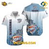 NBA Oklahoma City Thunder Hawaiian Shirt Custom Ripped Design
