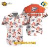 NBA Oklahoma City Thunder Hawaiian Shirt Custom Tropical Sunset