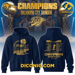 NBA Oklahoma City Thunder Hoodie Custom Shirt Champion