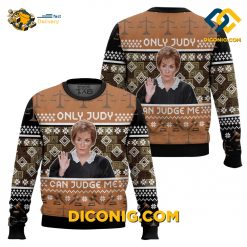 Only Judy Can Judge Me Christmas Ugly Sweater