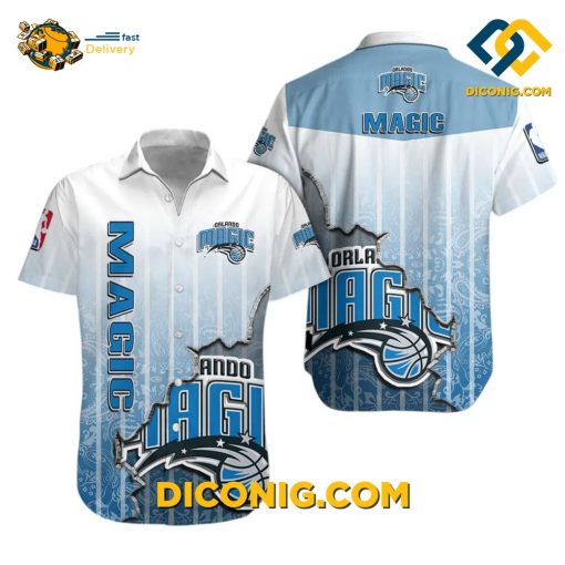 NBA Orlando Magic Hawaiian Shirt Custom Fadeaway