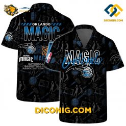NBA Orlando Magic Hawaiian Shirt Custom Floral Court