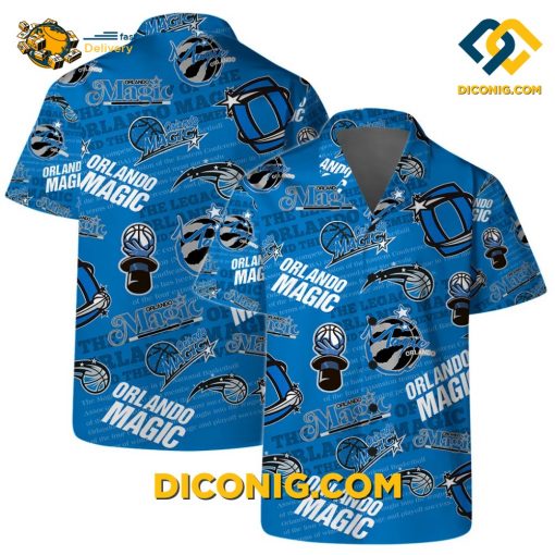 NBA Orlando Magic Hawaiian Shirt Custom Slam Dunk