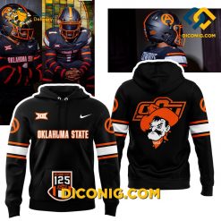 NCAA Oklahoma State Cowboys Football 125th Anniversary Throwback Hoodie Custom