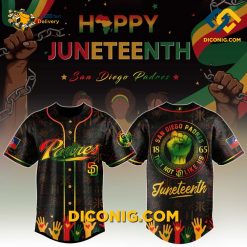 MLB San Diego Padres Juneteenth Freedom Baseball Jersey