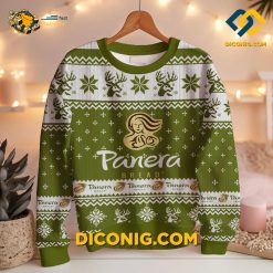 panera bread ugly christmas sweater