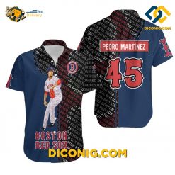 MLB Pedro Martínez Boston Red Sox Hawaiian Shirt Custom Legacy