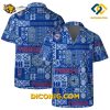 NBA Philadelphia 76ers Hawaiian Shirt Custom Blue Tile Pattern