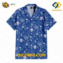 NBA Philadelphia 76ers Hawaiian Shirt Custom Tropical Breeze