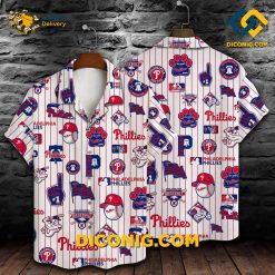 MLB Philadelphia Phillies Hawaiian Shirt Custom All-Star