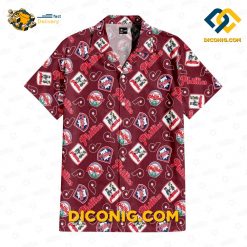 MLB Philadelphia Phillies Hawaiian Shirt Custom Fantastic Flock