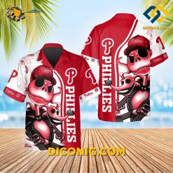 MLB Philadelphia Phillies Hawaiian Shirt Custom Halloween Spooktacular