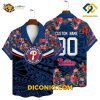 MLB Philadelphia Phillies Hawaiian Shirt Custom Island Floral