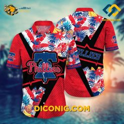 MLB Philadelphia Phillies Hawaiian Shirt Custom Pineapple Paradise