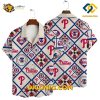 MLB Philadelphia Phillies Hawaiian Shirt Custom Quilt Patch