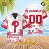 MLB Philadelphia Phillies Hawaiian Shirt Custom Tropical Logo