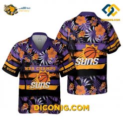 NBA Phoenix Suns Hawaiian Shirt Custom Championship Tropics
